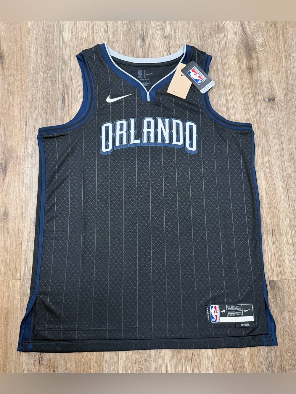 Orlando Magic Jersey Swingman City Edition Nike Mens Large NBA